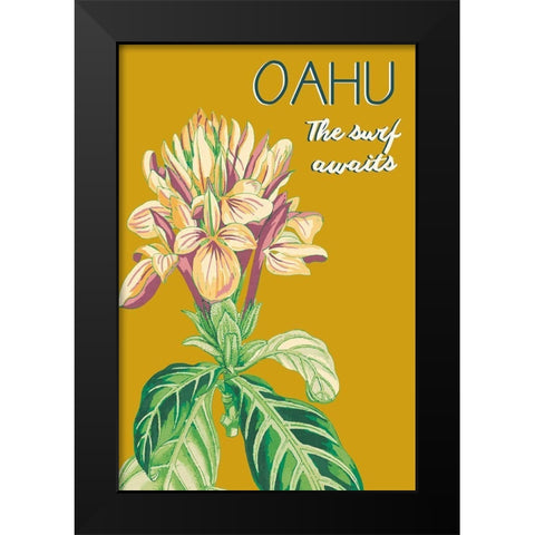 Getaway IV Black Modern Wood Framed Art Print by Fagalde, Jarman