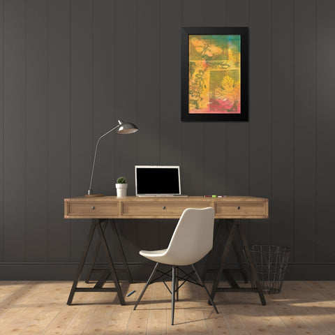 Antique Memories I Black Modern Wood Framed Art Print by Combs, Joyce