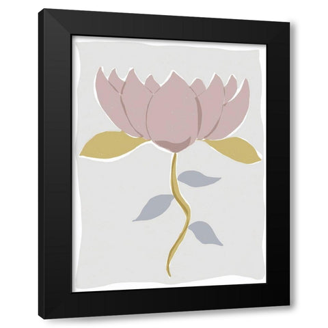Mod Quirk III Black Modern Wood Framed Art Print by Delamater, Rob