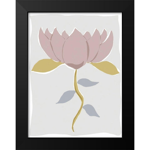 Mod Quirk III Black Modern Wood Framed Art Print by Delamater, Rob