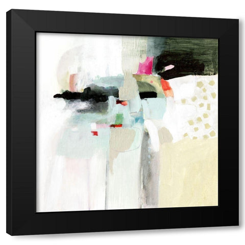 Kaleidoscope Falls II Black Modern Wood Framed Art Print with Double Matting by Borges, Victoria