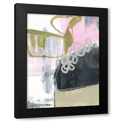 Olive Marks II Black Modern Wood Framed Art Print with Double Matting by Goldberger, Jennifer