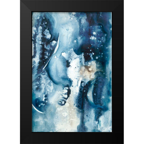 Peaceful Calm II Black Modern Wood Framed Art Print by Combs, Joyce