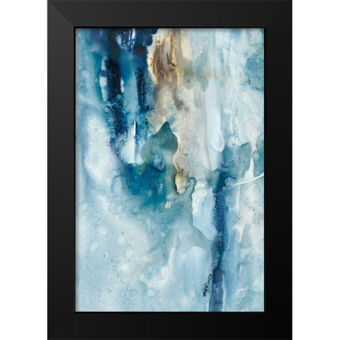 Peaceful Calm III Black Modern Wood Framed Art Print by Combs, Joyce