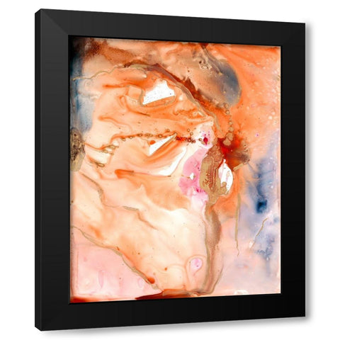 Lighting the Way I Black Modern Wood Framed Art Print with Double Matting by Combs, Joyce