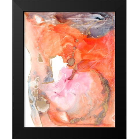 Lighting the Way II Black Modern Wood Framed Art Print by Combs, Joyce
