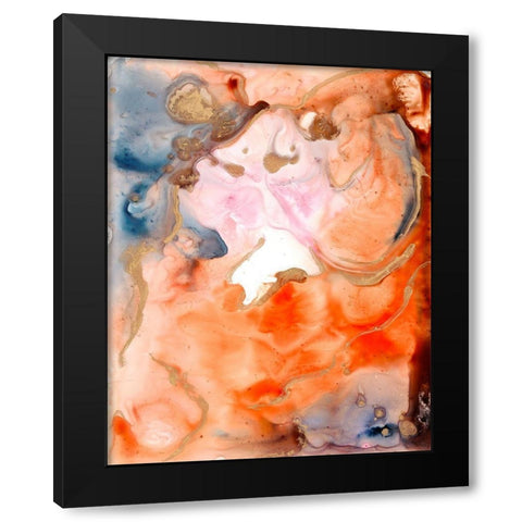 Lighting the Way III Black Modern Wood Framed Art Print with Double Matting by Combs, Joyce