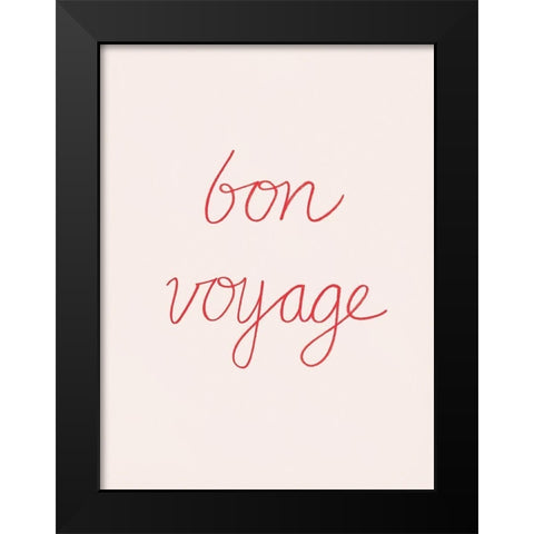 En France III Black Modern Wood Framed Art Print by Borges, Victoria