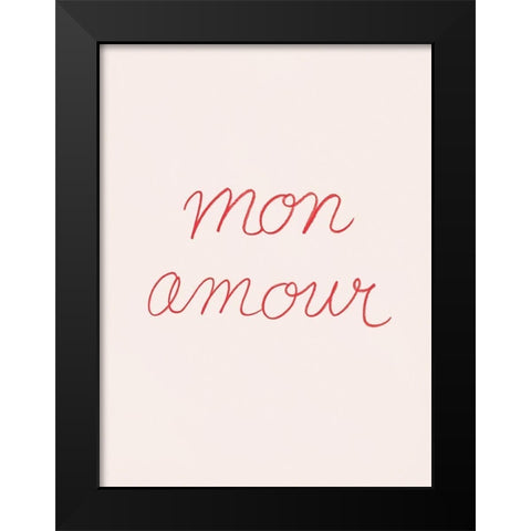 En France IV Black Modern Wood Framed Art Print by Borges, Victoria