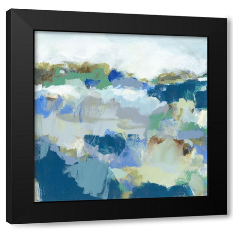 Dusty Roads II Black Modern Wood Framed Art Print with Double Matting by Long, Christina