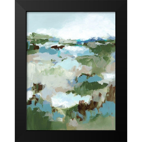 Long Road Home I Black Modern Wood Framed Art Print by Long, Christina