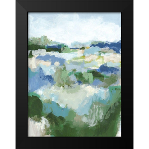 Country Dreams I Black Modern Wood Framed Art Print by Long, Christina