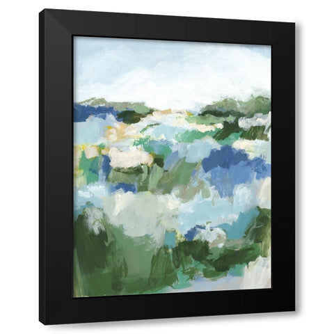 Country Dreams II Black Modern Wood Framed Art Print by Long, Christina