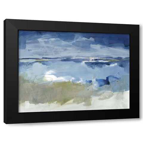 Eastern Winds I Black Modern Wood Framed Art Print by Long, Christina