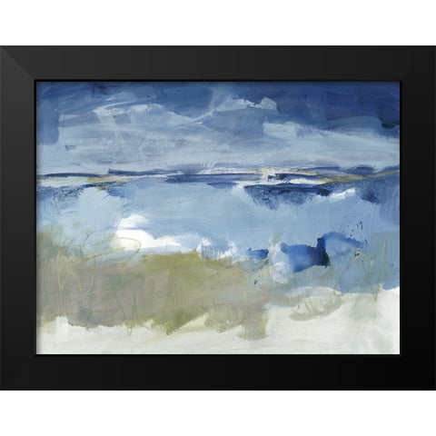 Eastern Winds I Black Modern Wood Framed Art Print by Long, Christina