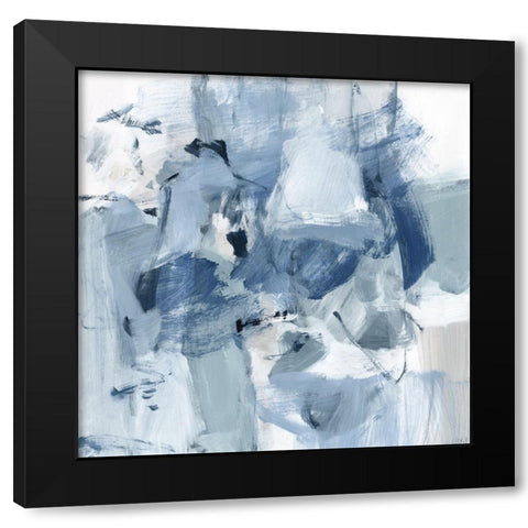 Winter Air II Black Modern Wood Framed Art Print by Long, Christina