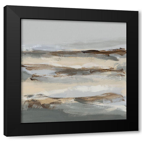 Winter Sun I Black Modern Wood Framed Art Print by Long, Christina