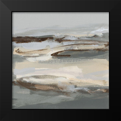 Winter Sun II Black Modern Wood Framed Art Print by Long, Christina