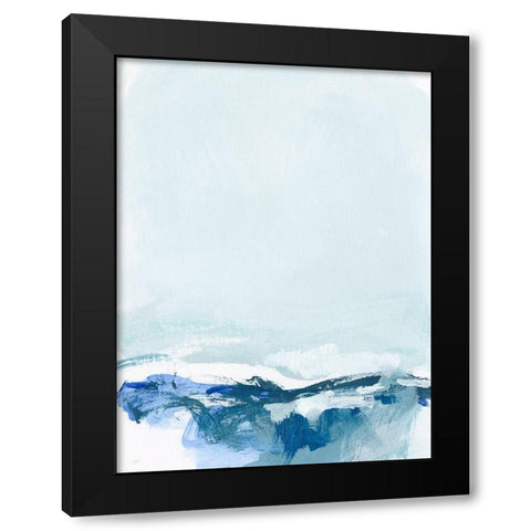 Coastal III Black Modern Wood Framed Art Print by Long, Christina