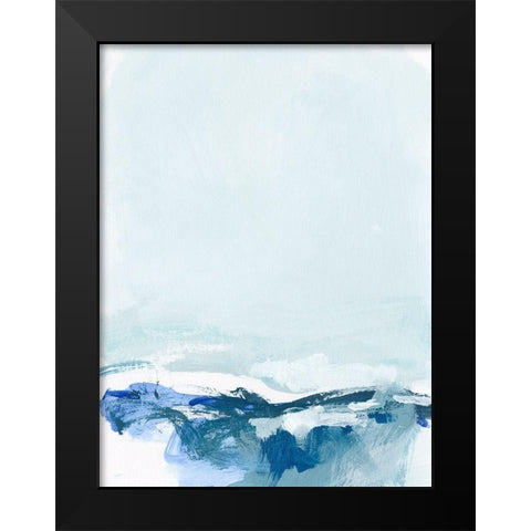Coastal III Black Modern Wood Framed Art Print by Long, Christina
