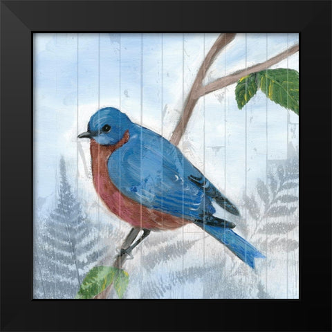 Eastern Songbird IV Black Modern Wood Framed Art Print by Ludwig, Alicia