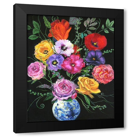 Fresh Picks I Black Modern Wood Framed Art Print with Double Matting by Joy, Julie