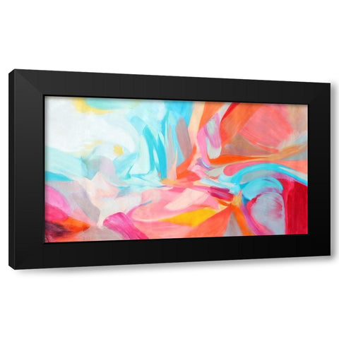 Balance of Independence II Black Modern Wood Framed Art Print by Orlov, Irena