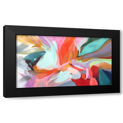Integrity of Chaos Black Modern Wood Framed Art Print by Orlov, Irena