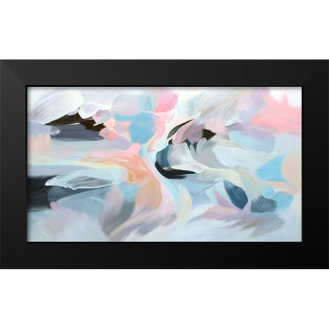 Display of Sensitivity Black Modern Wood Framed Art Print by Orlov, Irena