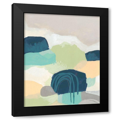 Brenner Pass I Black Modern Wood Framed Art Print with Double Matting by Vess, June Erica