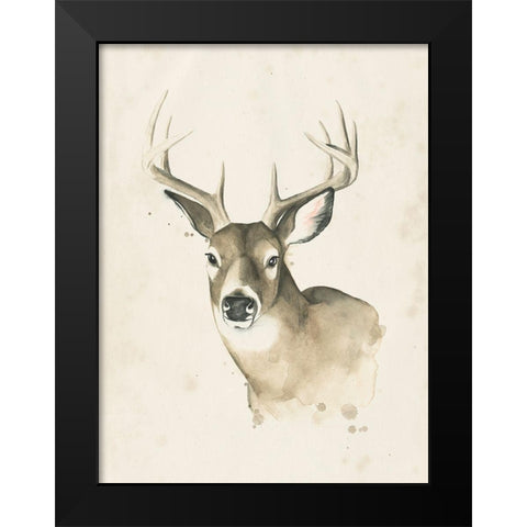 Watchful Woods II Black Modern Wood Framed Art Print by Popp, Grace