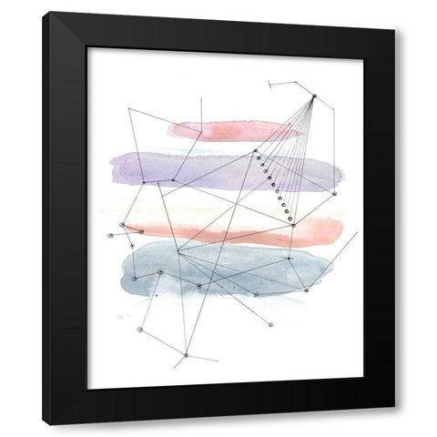 Desert Series II Black Modern Wood Framed Art Print by Delamater, Rob