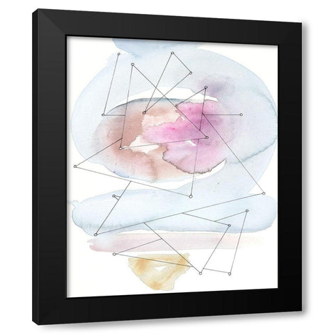 Desert Series IV Black Modern Wood Framed Art Print with Double Matting by Delamater, Rob