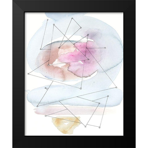 Desert Series IV Black Modern Wood Framed Art Print by Delamater, Rob