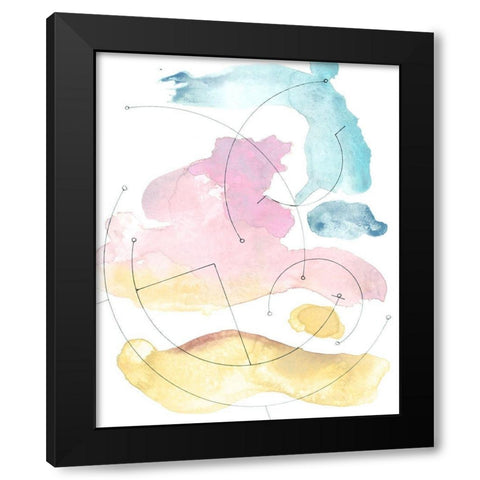 Desert Series VI Black Modern Wood Framed Art Print by Delamater, Rob