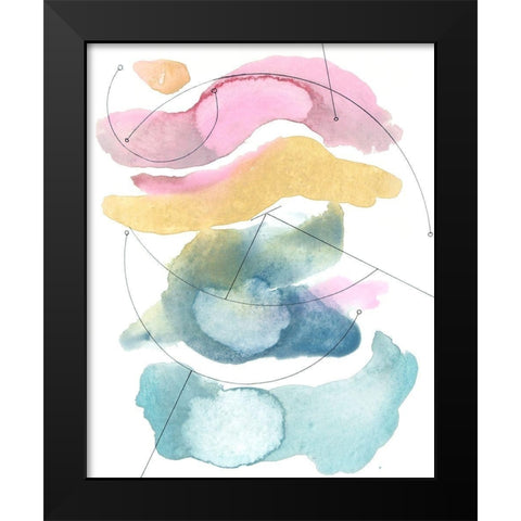 Desert Series VII Black Modern Wood Framed Art Print by Delamater, Rob