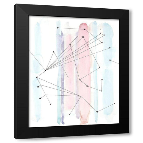 Desert Series VIII Black Modern Wood Framed Art Print by Delamater, Rob