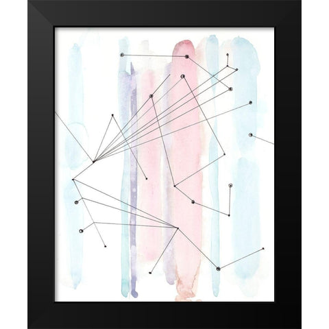 Desert Series VIII Black Modern Wood Framed Art Print by Delamater, Rob