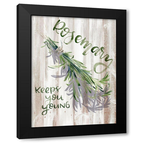 Green Witch I Black Modern Wood Framed Art Print by Parker, Jennifer Paxton