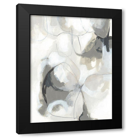 Cloudbank Sonata II Black Modern Wood Framed Art Print by Vess, June Erica