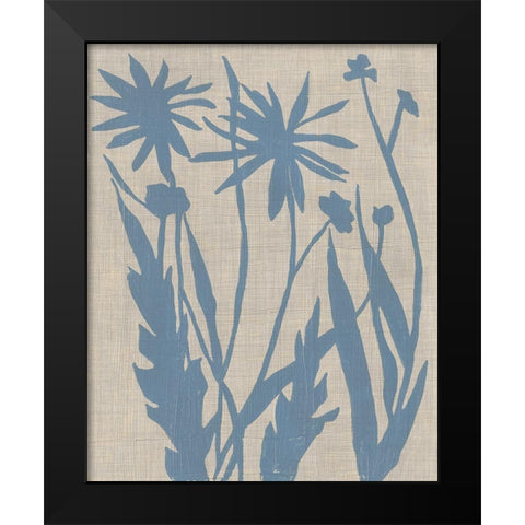 Dusk Botanical III Black Modern Wood Framed Art Print by Zarris, Chariklia