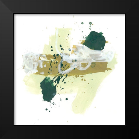 Midori VIII Black Modern Wood Framed Art Print by Vess, June Erica