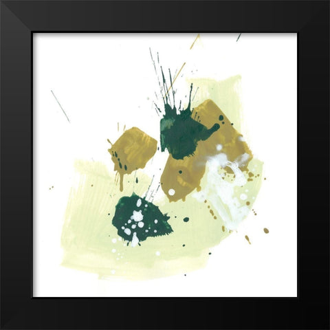 Midori IX Black Modern Wood Framed Art Print by Vess, June Erica