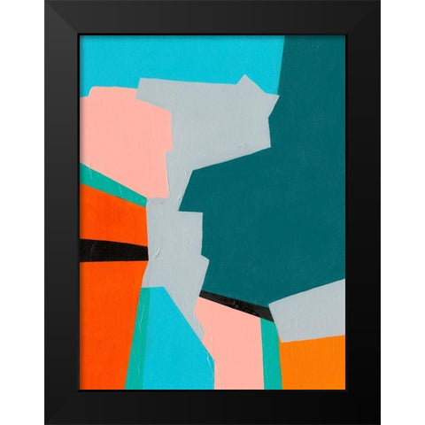Reunification I Black Modern Wood Framed Art Print by Moore, Regina