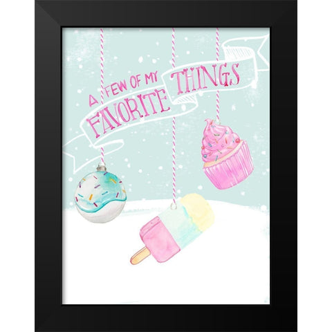 Candy Christmas II Black Modern Wood Framed Art Print by Parker, Jennifer Paxton