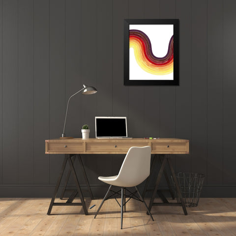 Heatwave I Black Modern Wood Framed Art Print by Popp, Grace