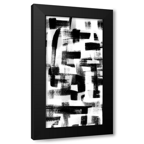 Jam Session I Black Modern Wood Framed Art Print by Chandler, Sharon