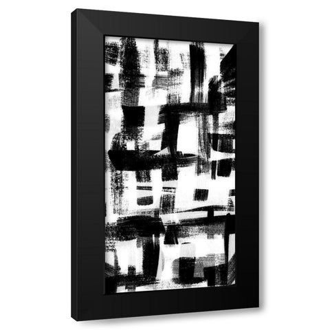 Jam Session II Black Modern Wood Framed Art Print by Chandler, Sharon
