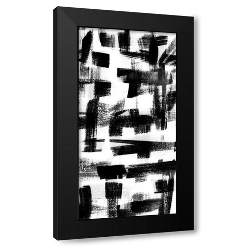 Jam Session IV Black Modern Wood Framed Art Print with Double Matting by Chandler, Sharon