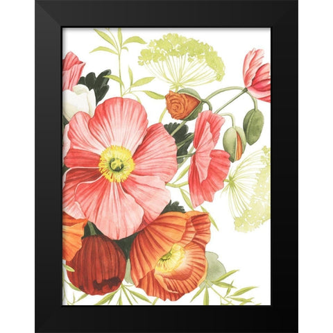 Blossom Solstice I Black Modern Wood Framed Art Print by Popp, Grace